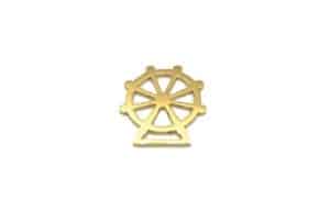 Munich Jewels Riesenrad vergoldet München-Symbol