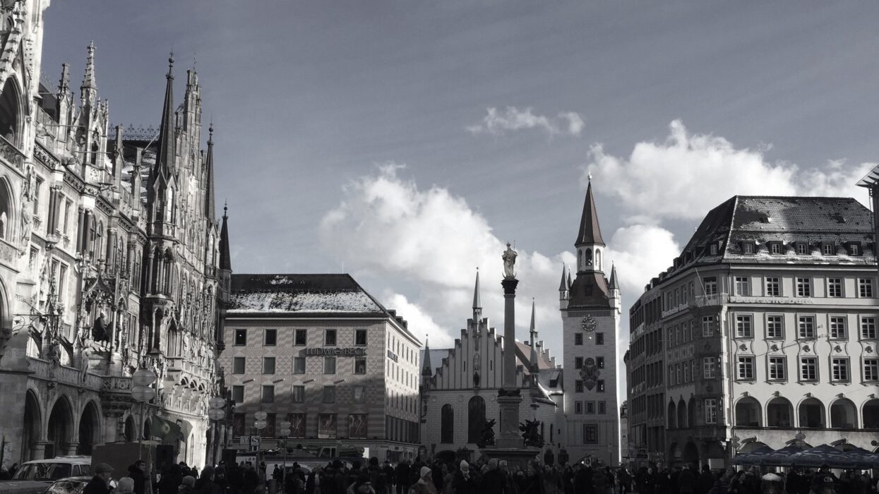 Marienplatz München Zentrum Geschichte