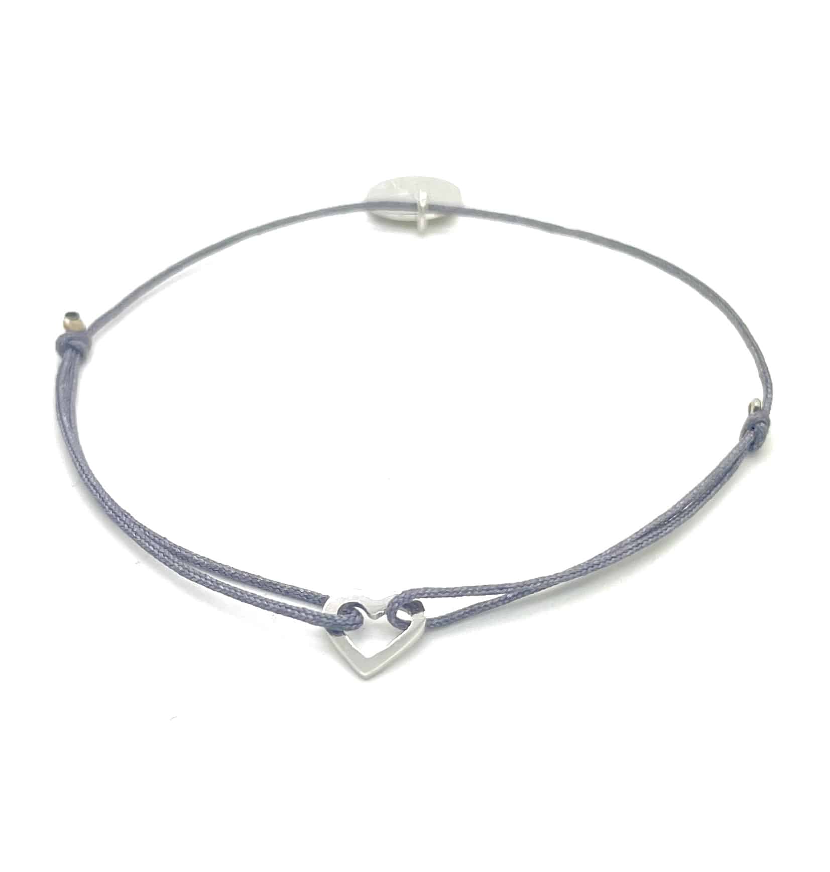 Armband Micro Herz rhodiniert