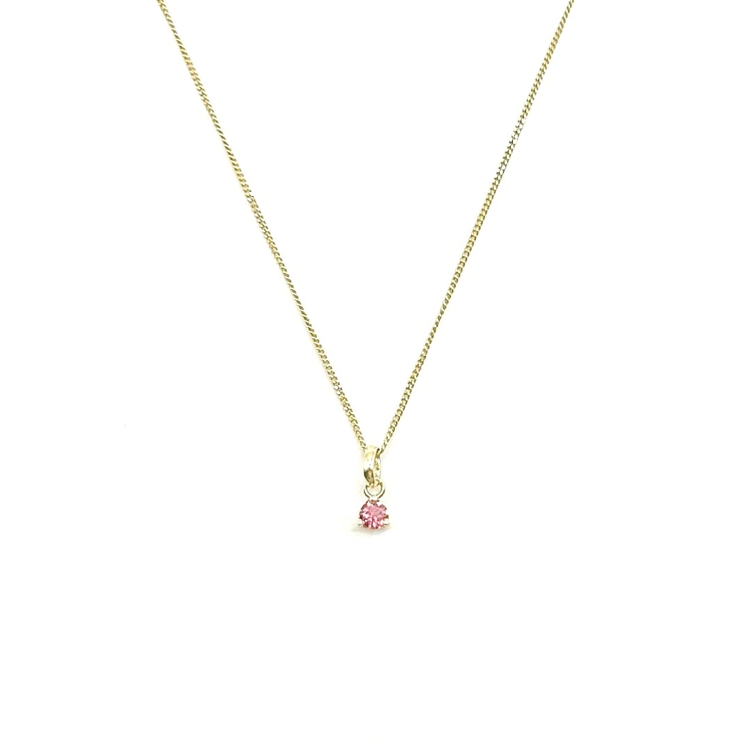 Kette Geburtsstein Turmalin 333 oder 585 Gold