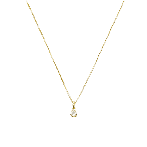 Kette Geburtsstein Juni 8k oder 14k Gold