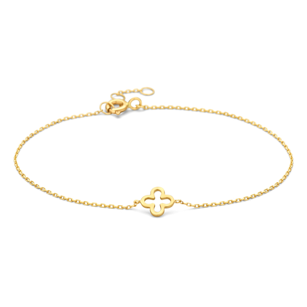 Armband Anhänger Klee