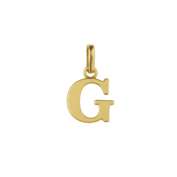 Buchstabe G Gold
