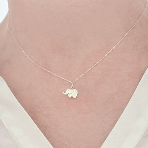 Kette Elefant 14k Gold