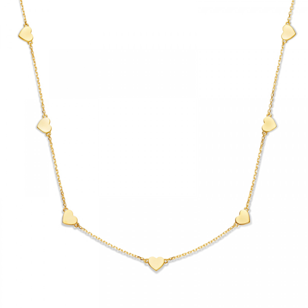 Kette Herzen 585 Gold