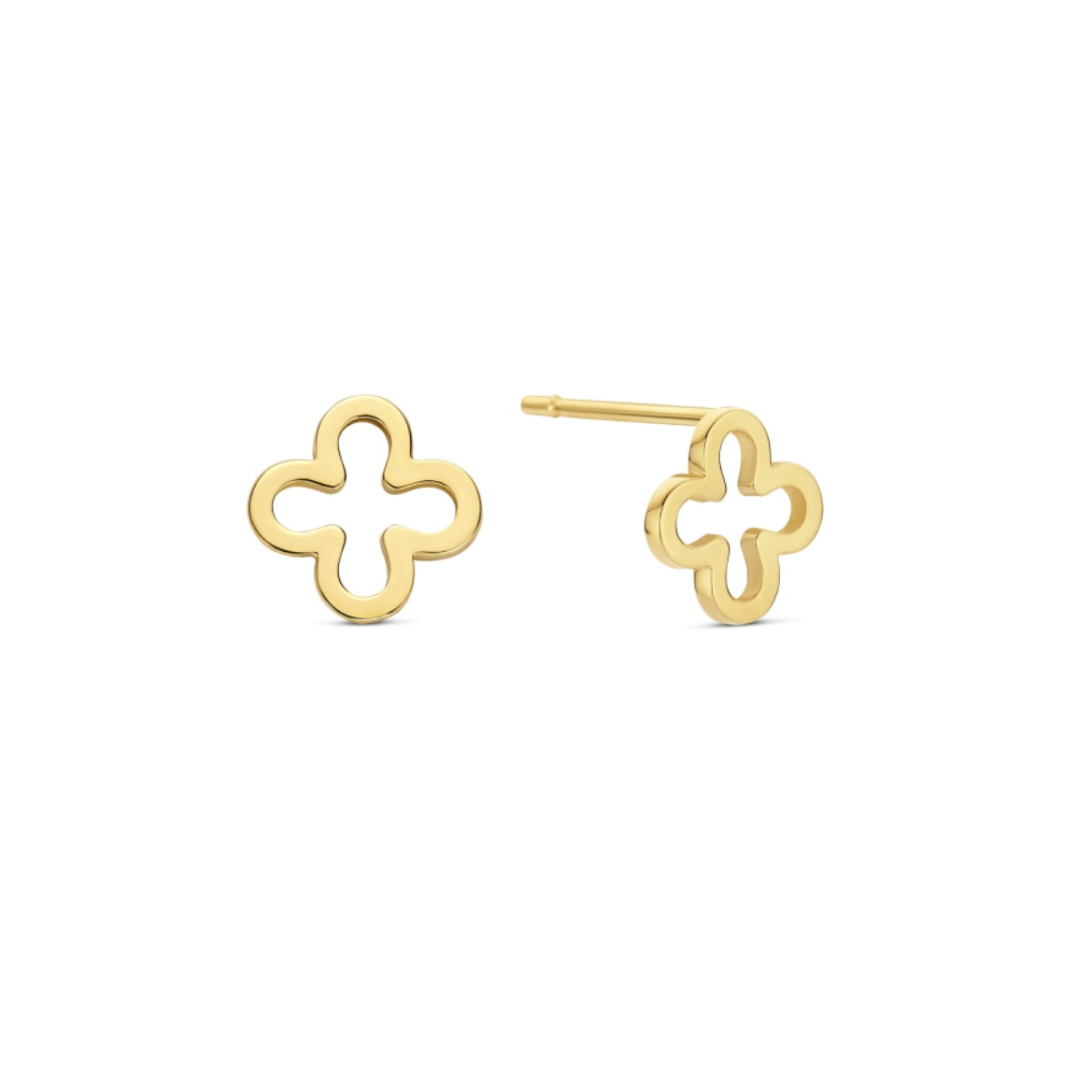 Ohrstecker Klee 585er Gold