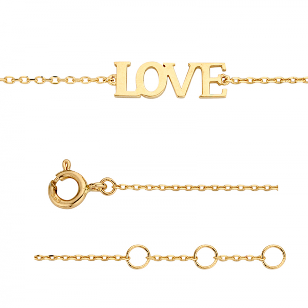Armband Love 14k