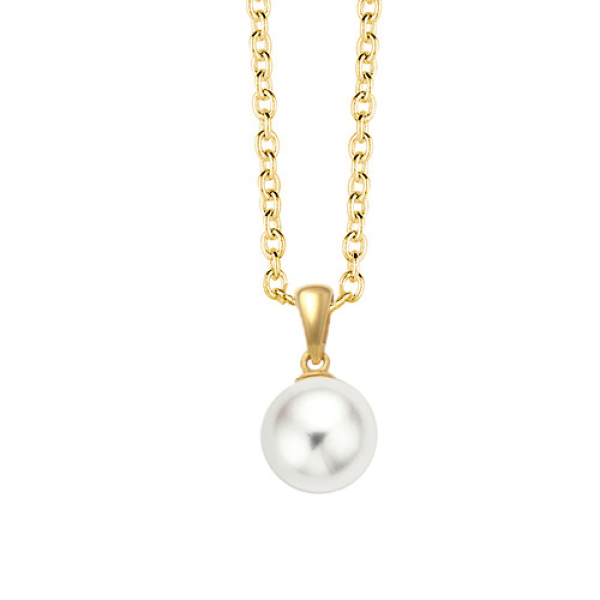 Kette Perle 14k