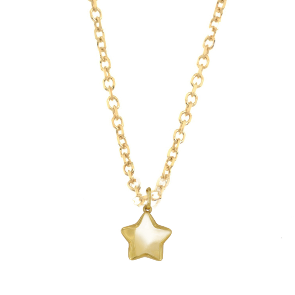 Kette Stern 14k