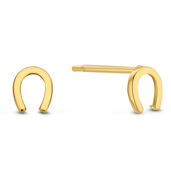 Ohrstecker Hufeisen 14k Gold