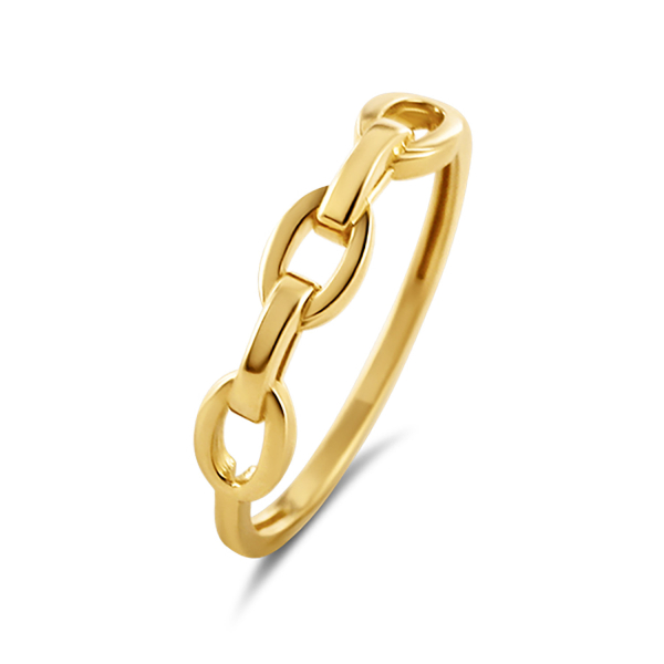 Ring Kette 14k Gold