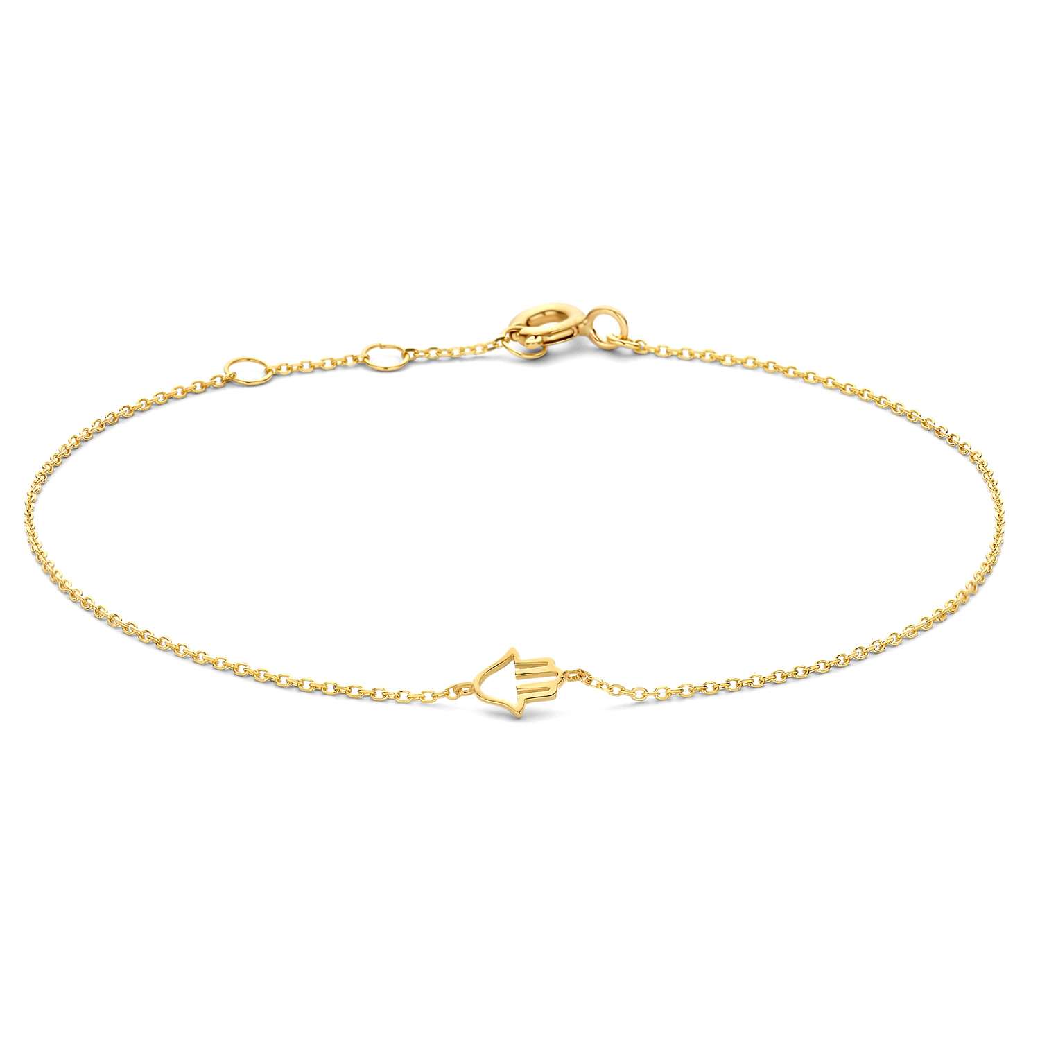Armband Fatima Hand 14k Gold