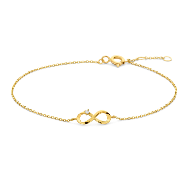 Armband Unendlichkeit 14k Gold