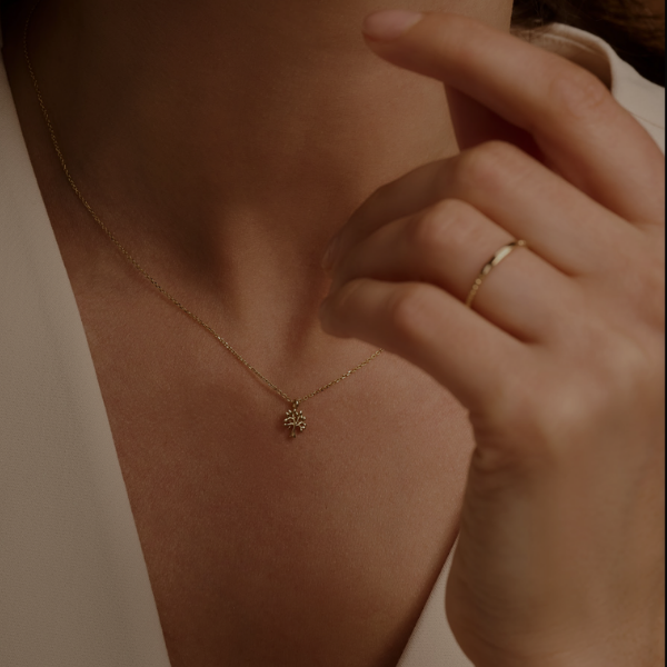 Kette Lebensbaum 14k Gold Model