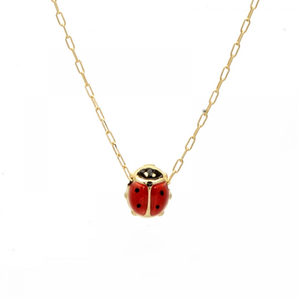 Kette Marienkäfer 14k Coccinella