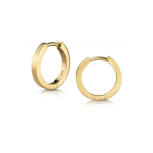 Klappcreolen 14 mm 14k