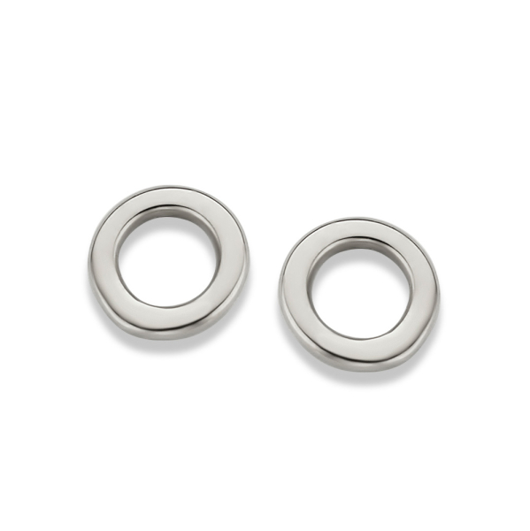 Ohrstecker Kreis 4mm 14k