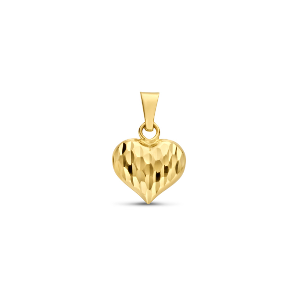 Anhänger Herz diamantiert 14k