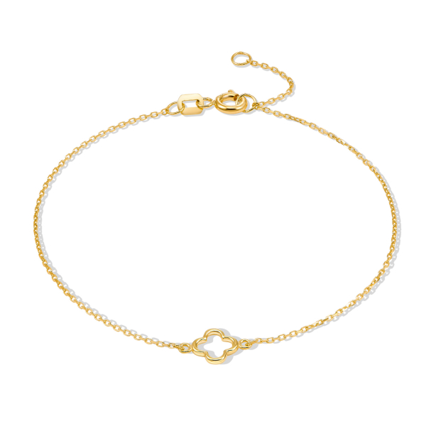 Armband Kleeblatt Gold