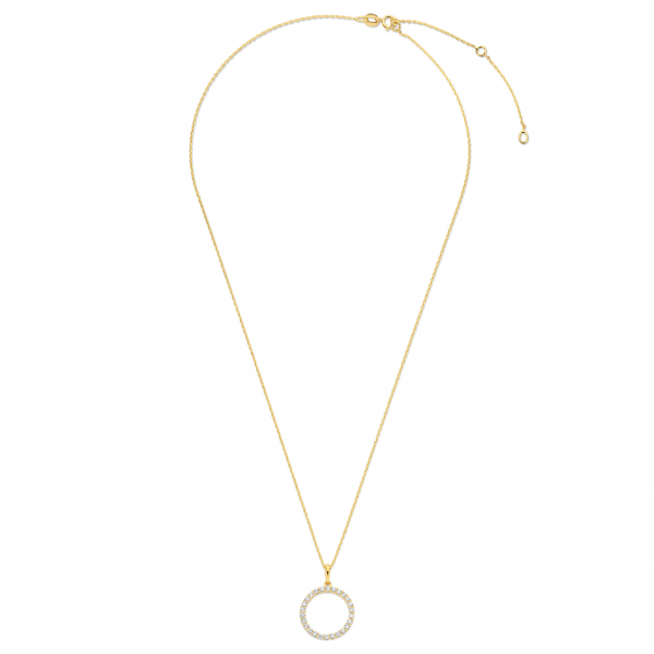 Kette Circle 14k Totalansicht