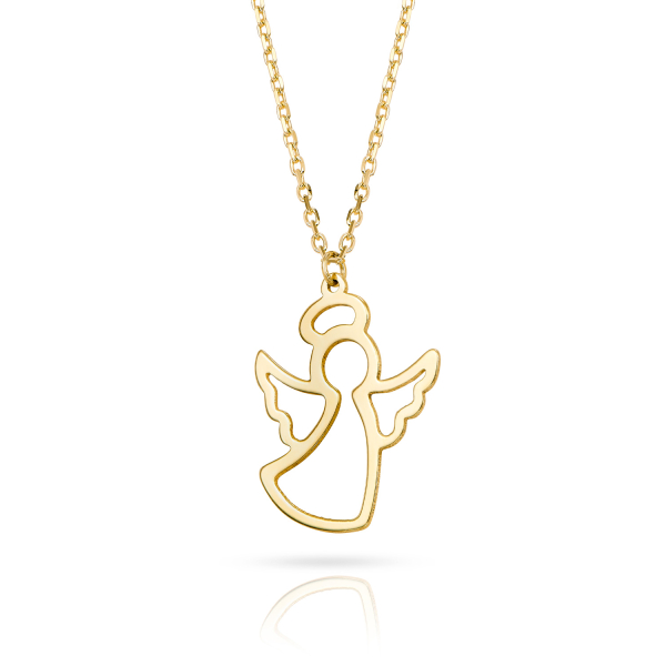 Kette Engel 8k Gold