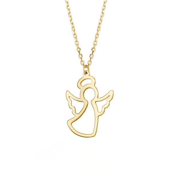 Kette Engel 8k Gold