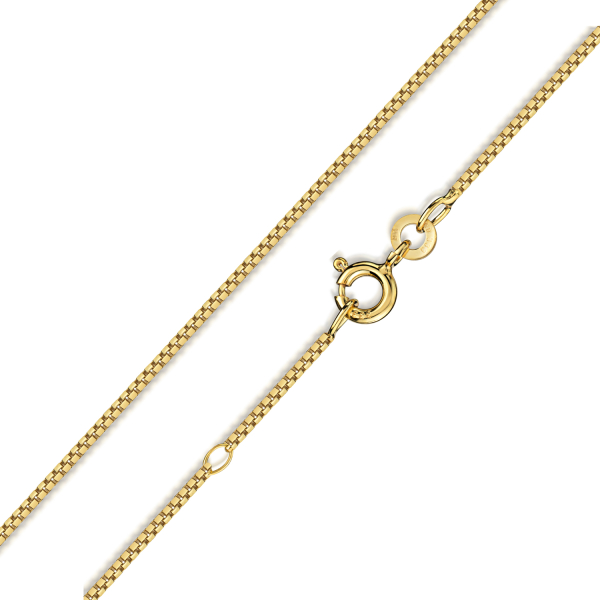 Venezianerkette 1.0 mm 333er Gold verstellbar