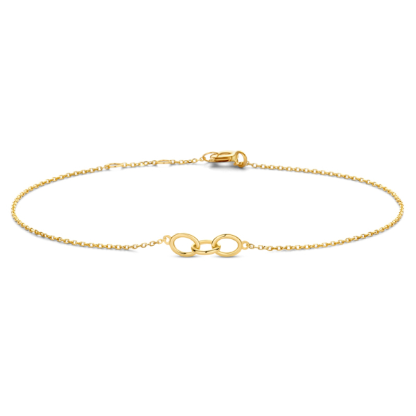 Armband 3 Gleider 14k Gold