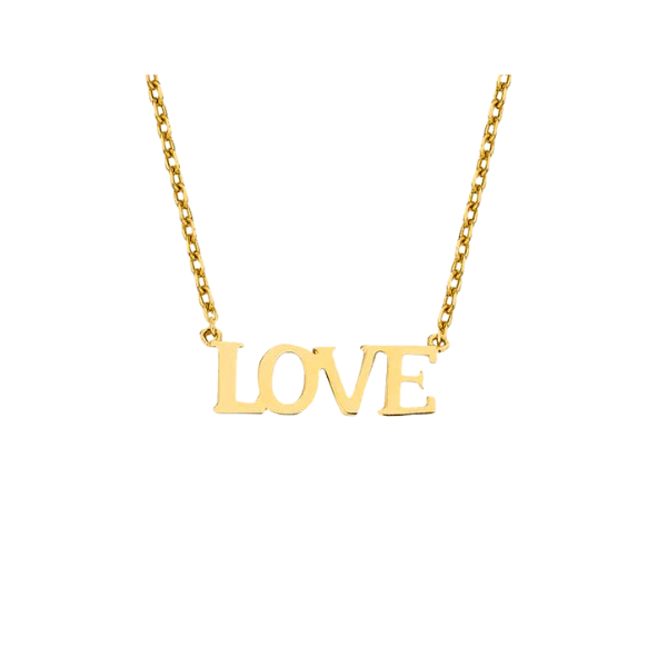 Kette Zwischenteil Love 14k