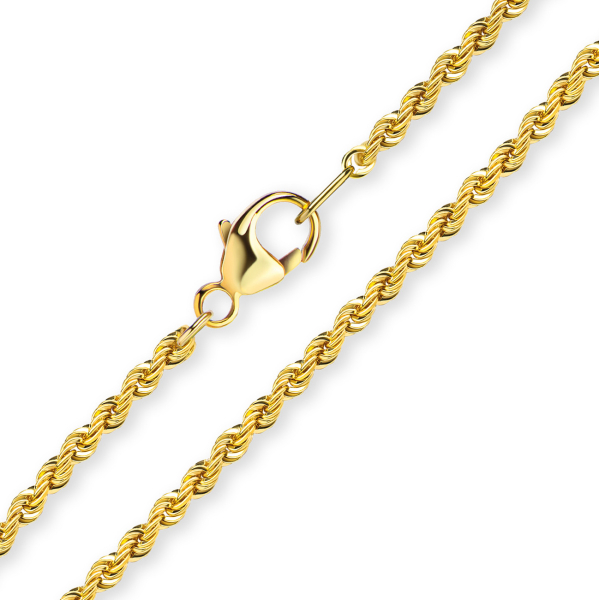 Kordelkette 2.2 mm Gold