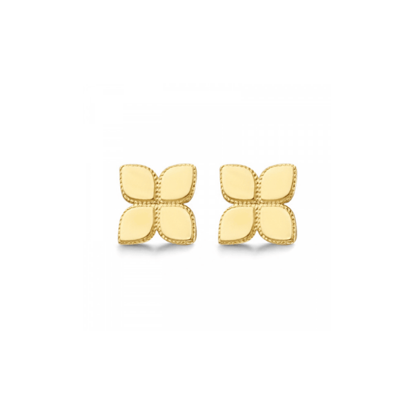 Ohrstecker Blume 14k