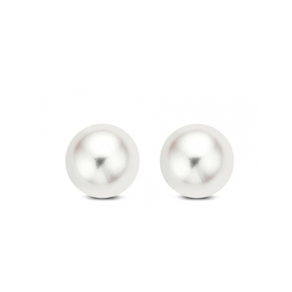 Perlenohrringe 5 mm 14k