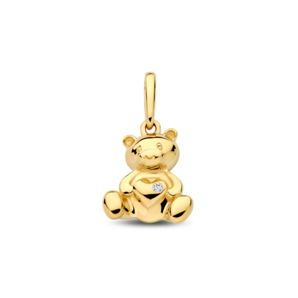 Anhänger Teddybär 14k