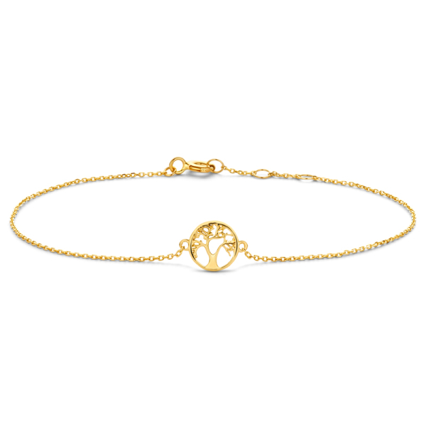 Armkette Lebensbaum 14k