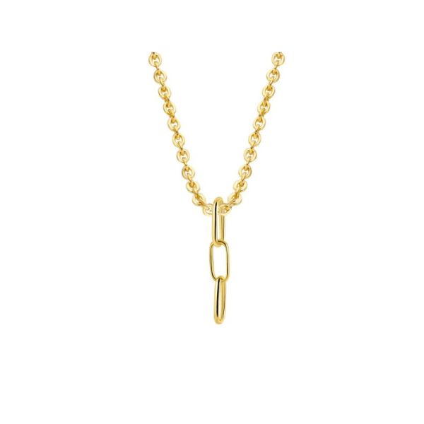 Kette Anhänger 3 Glieder 14k