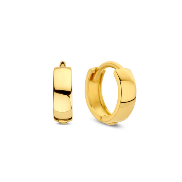Klappcreolen 14k Gold