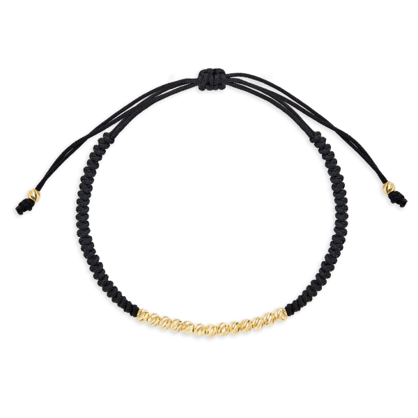 Armband mit Goldkugeln Echtgold