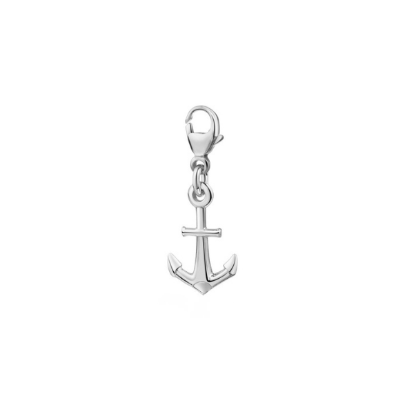Charm Anker Silber