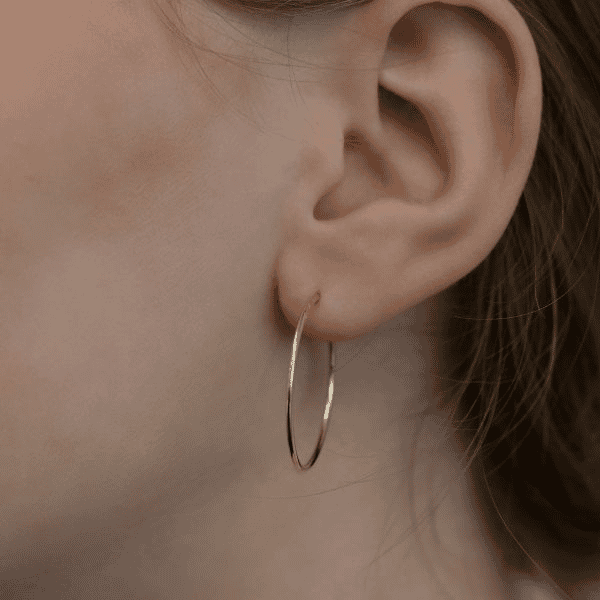 Creolen 30 mm 14k Gold Model