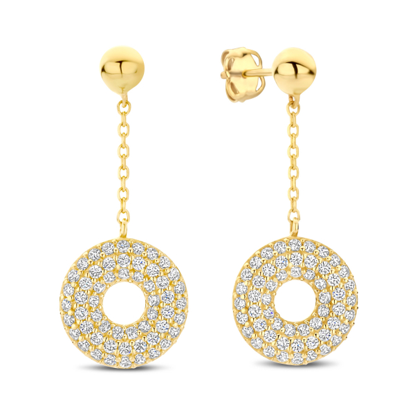 Ohrstecker Donut Echtgold