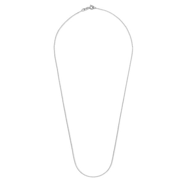 Ankerkette 14k Weißgold Totalansicht