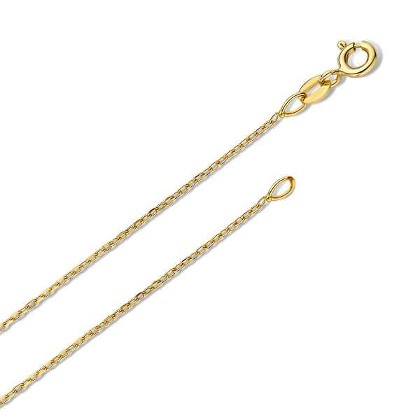 Ankerkette 1.1 mm 585 Gold 50 cm