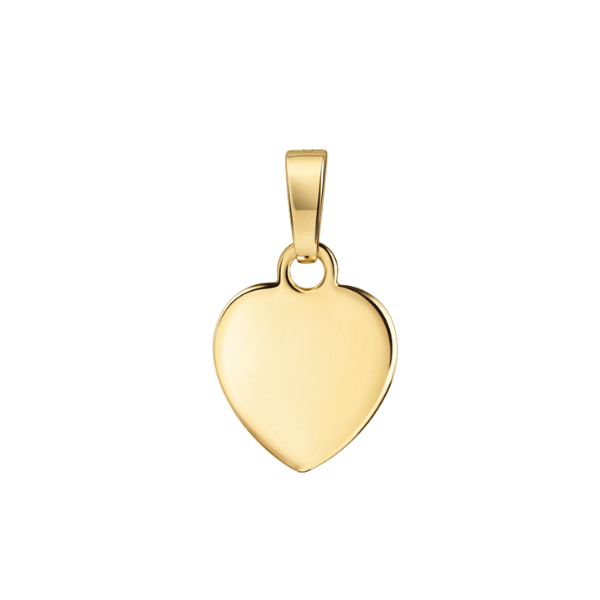 Gravur Anhänger Herz 333 Gold