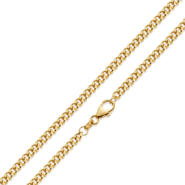 Panzerarmband 3 mm 8k Gold