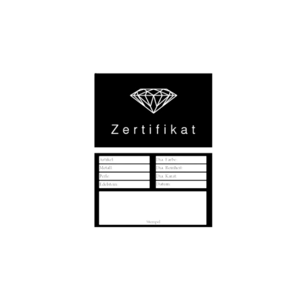 Zertifikat Lab Grown Brillant