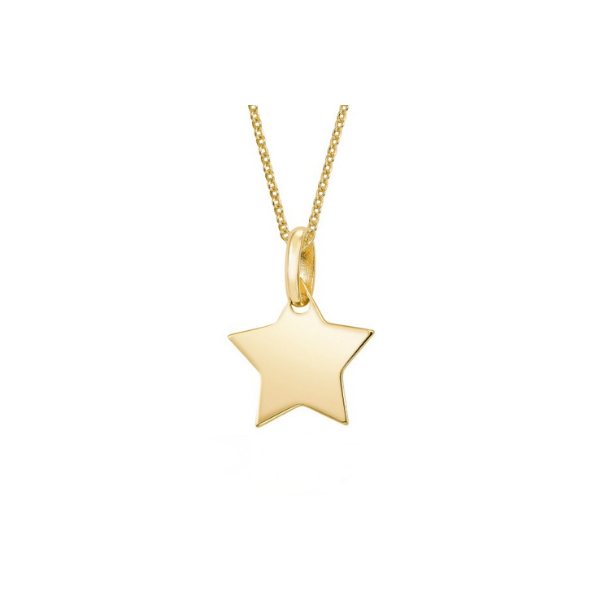 Sternanhänger 8k Gold