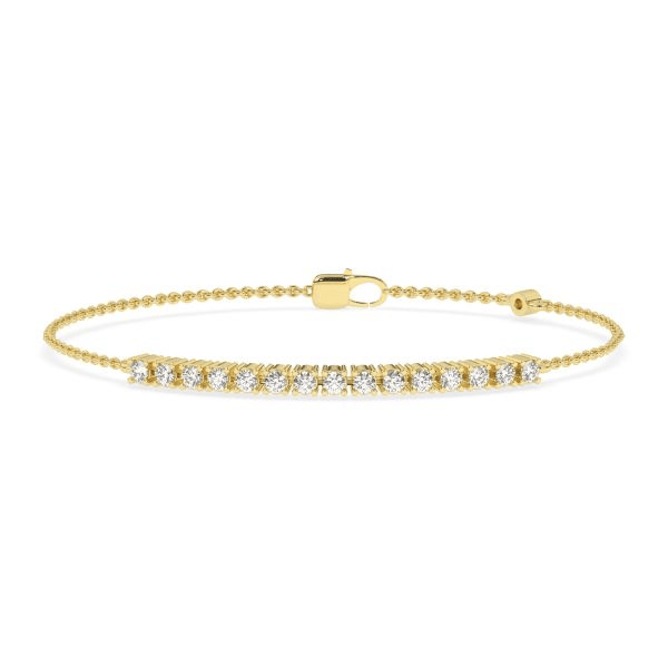Armband Lab Grown Brillanten 0,30 ct 585 Gold