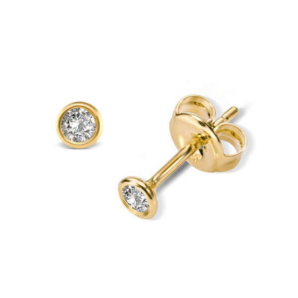 Ohrstecker Diamant 0.10 ct. 14k Gold