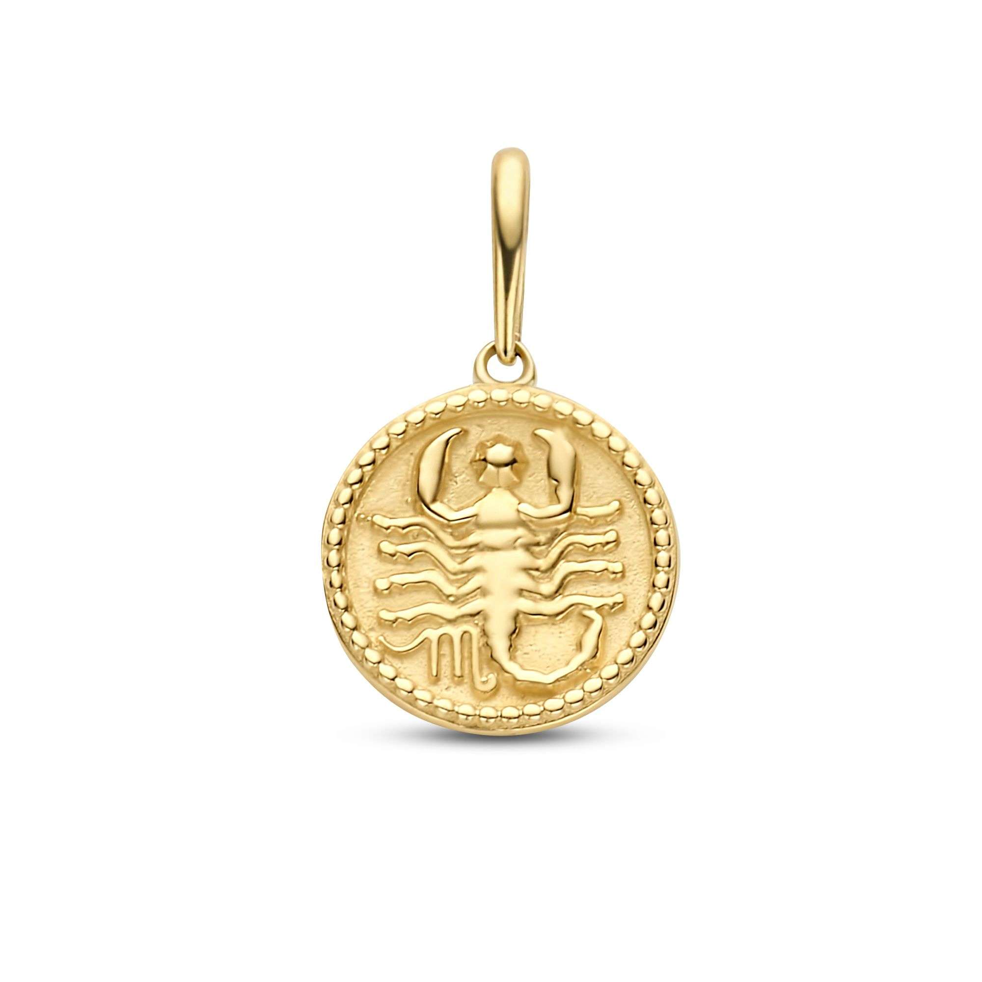 Anhänger Sternzeichen Skorpion 14k Gold