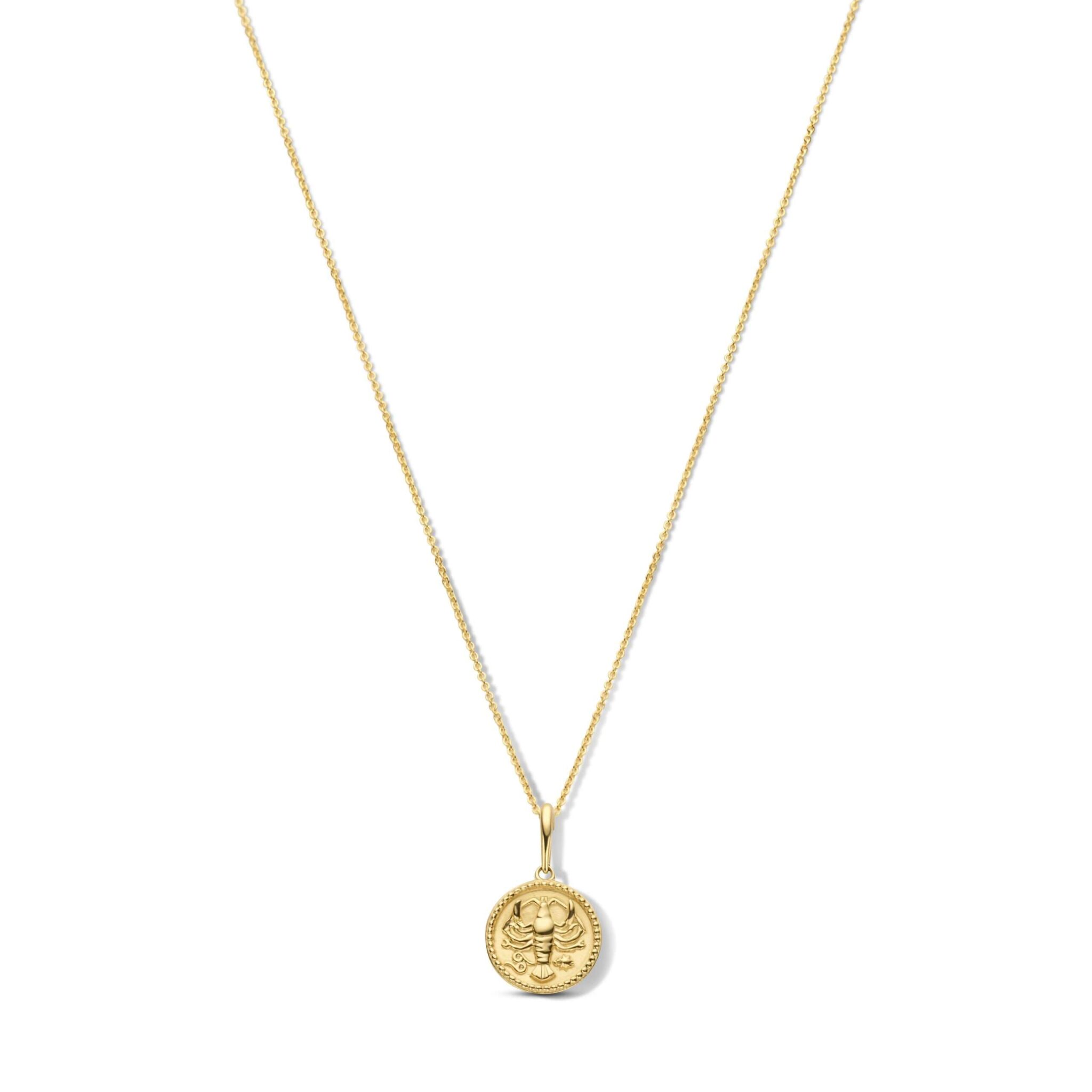 Kette Sternzeichen Krebs 14k Gold